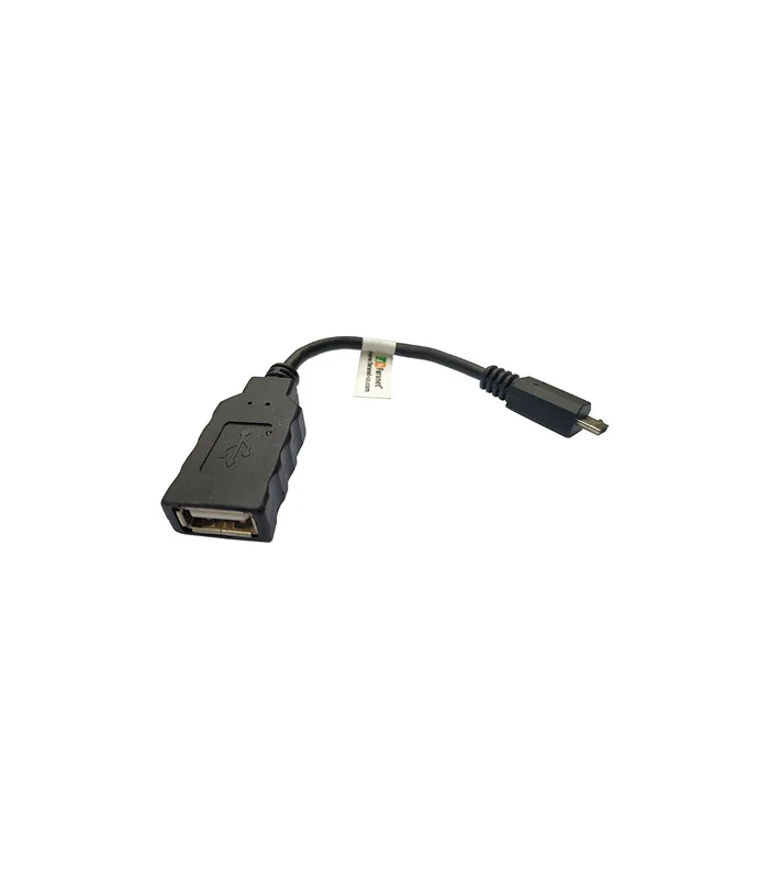 کابل OTG 2.0 : کابل micro USB 2.0 نر به USB 2.0 ماده فرانت