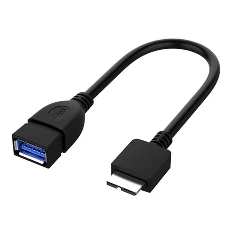 کابل OTG 3.0 : کابل micro USB 3.0 نر به USB 3.0 ماده فرانت