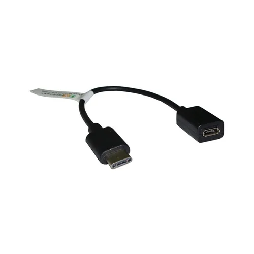 کابل OTG Type C نر به USB 2.0 Micro B ماده فرانت 15 سانتی متری