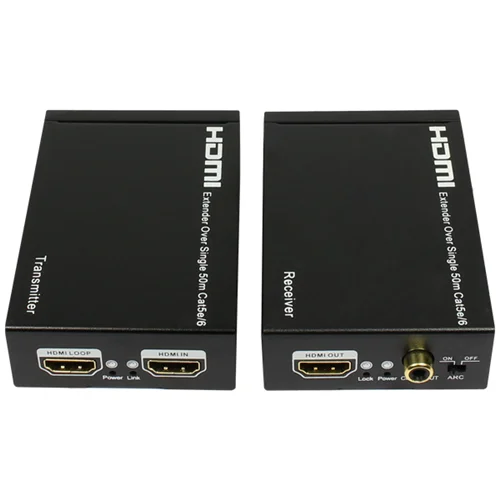 افزایش HDMI روی شبکه تا 50 متر با خروجی Loop و پشتیبانی از ARC + ریموت دوطرفه  فرانت