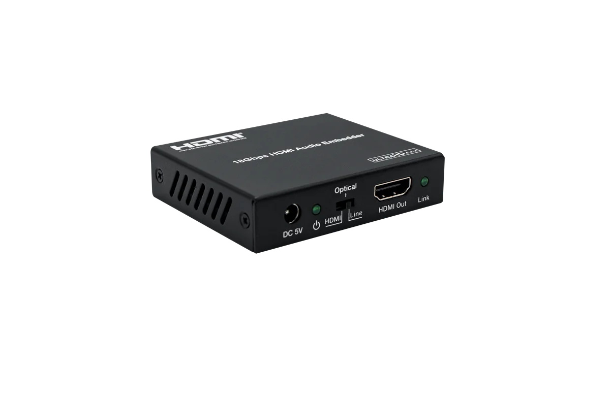 ادغام کننده صدا و تصویر HDMI 2.0b پشتيبانی از HDCP 2.2 فرانت