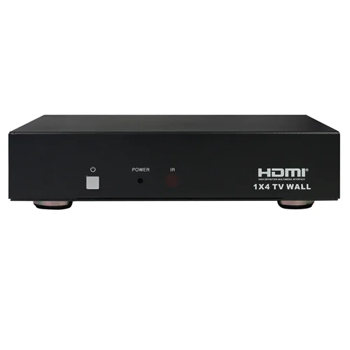 سوئيچ کنترلر ویدئو وال HDMI با ورودی مولتی پورت و ۴ خروجی + ریموت فرانت