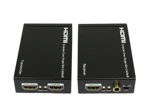 افزایش HDMI روی شبکه تا 50 متر با خروجی Loop و پشتیبانی از ARC + ریموت دوطرفه + اکولایزر فرانت