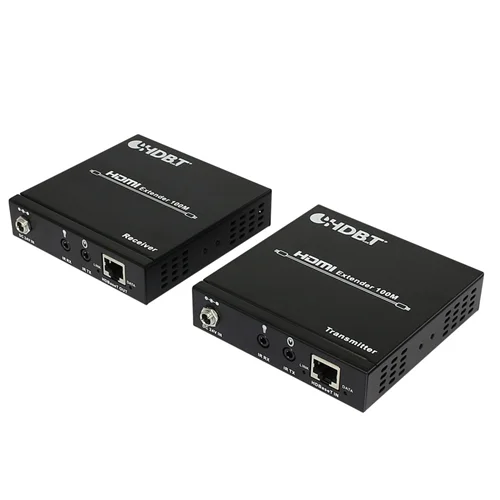 افزایش HDMI+LAN+RS232 روی کابل شبکه تا ١٠٠ متر + ریموت فرانت